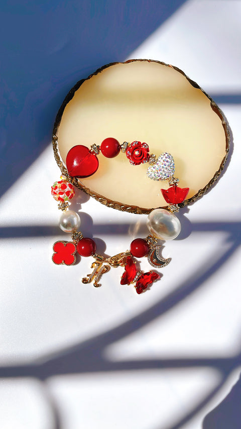 The Zhuhong Cinnabar Gemstone Bracelet