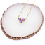 3 Gemmed Birthstone Necklace