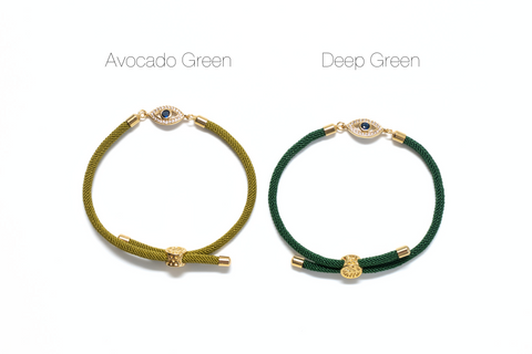 Xiao Woven Evil Eye Adjustable Bracelet