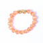 Peach Cat's Eye Pixiu Bracelet