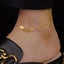 Golden Lucky Fish Anklet