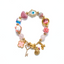 The Fenhong Shou Charm Gemstone Bracelet