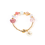 October (Opal) Charm Birthstone Bracelet