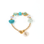 December (Turquoise) Charm Birthstone Bracelet