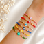 Golden Threaded Evil Eye Bracelet