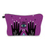 Evil Eye Purple Makeup Bag