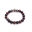 The 3-Eyed Dzi Protection Gemstone Bracelet