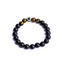 Matte Black Onyx Evil Eye Gemstone Bracelet