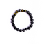 Matte Black Onyx Evil Eye Gemstone Bracelet