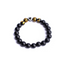 Matte Black Onyx Evil Eye Gemstone Bracelet