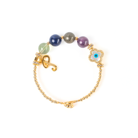 The Kaoshi Charm Gemstone Bracelet