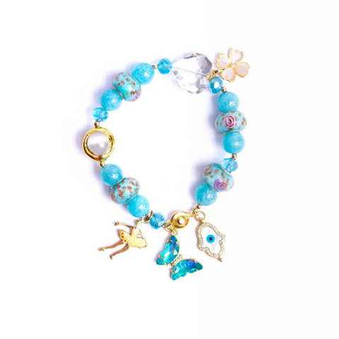 Aquamarine Lan Hudiye Gemstone Bracelet