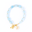 Aquamarine Liu Bian Xing Charm Gemstone Bracelet