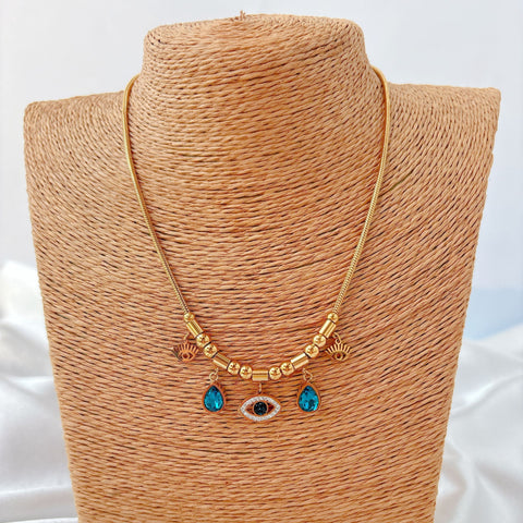 Azul Evil Eye Necklace