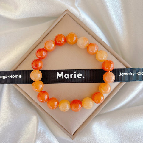 Carnelian Gemstone Bracelet