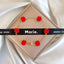 Cinnabar Four Leaf Clover Minimalist Bracelet