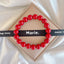 Cinnabar Gemstone Bracelet