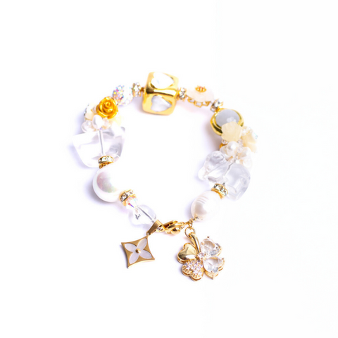 Clear Quartz Guang Gemstone Bracelet