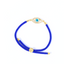 Woven Evil Eye Adjustable Bracelet