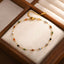 Faceted Gemstone Anklet