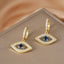 The Ankara Evil Eye Golden Earring