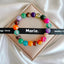 Multicolored Agate Gemstone Bracelet