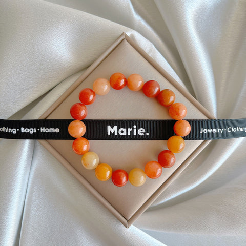Carnelian Gemstone Bracelet