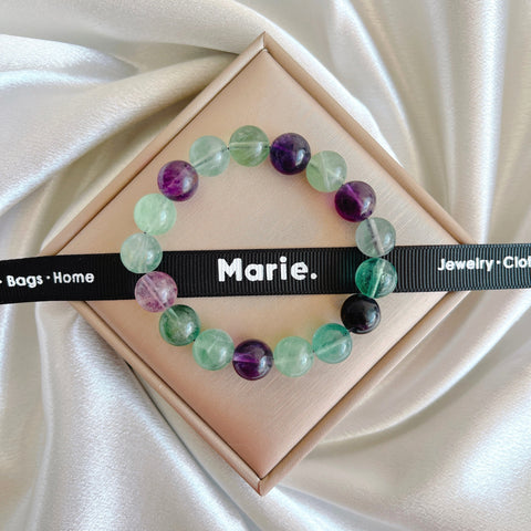 Fluorite Gemstone Bracelet