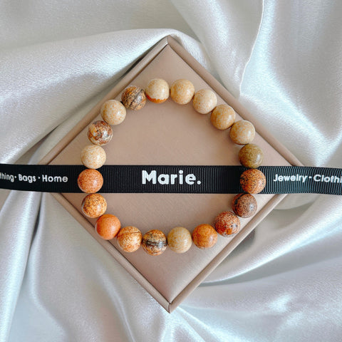 Picture Jasper Gemstone Bracelet