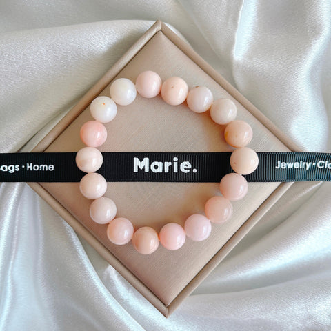 Pink Opal Gemstone Bracelet