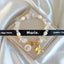 Golden Butterfly Clear Quartz Bracelet
