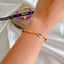 Golden Minimalist Pixiu & Evil Eye Adjustable Woven Bracelet