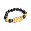 Golden Sheen Obsidian Pixiu Bracelet