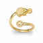 Golden Turtle Lucky Coin Ring
