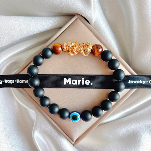 Hei Hu Pixiu Gemstone Bracelet