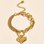 Golden Heart Bracelet