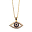 The Golden Evil Eye Necklace