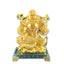 Golden Laughing Buddha Arowana Figurine