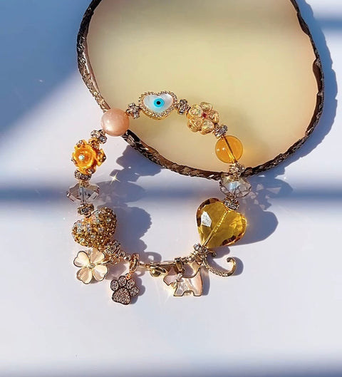 The Zhongwu Charm Gemstone Bracelet