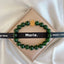 Mystic Knot Dark Green Aventurine Gemstone Bracelet