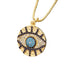 The Golden Evil Eye Necklace