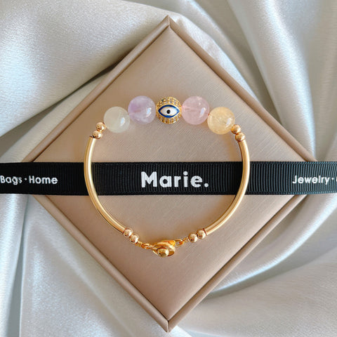 Pinghua Yuan Charm Gemstone Bracelet