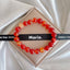 Red Agate Gemstone Bracelet