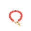 Red Shanshu Faith Gemstone Bracelet