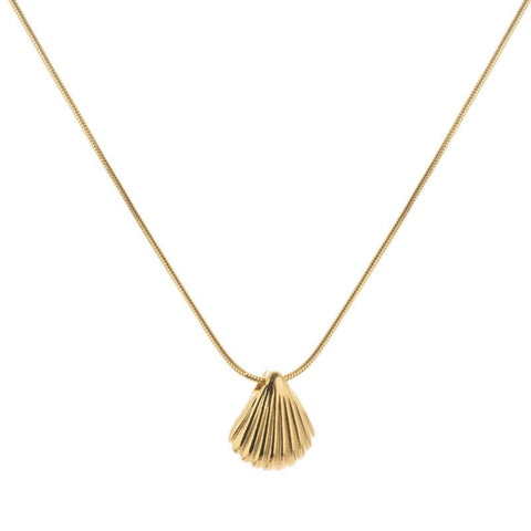 Golden Shell Necklace