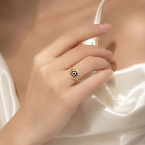 Shuijing Evil Eye Ring