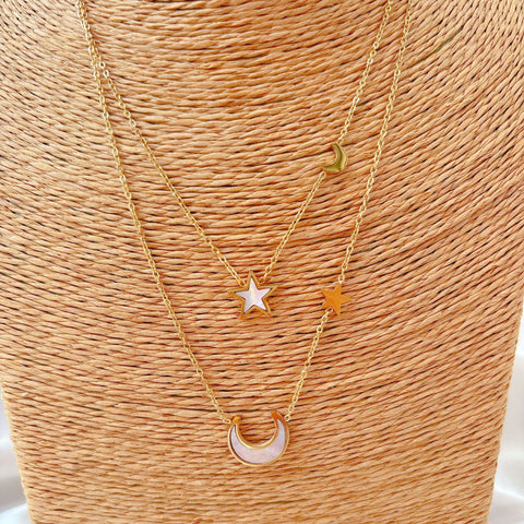 Estrella Double Necklace