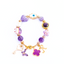 The Heping Amethyst Charm Gemstone Bracelet