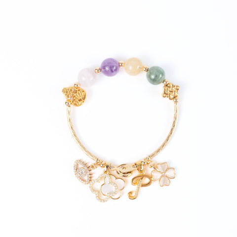The Jin Jie Charm Gemstone Bracelet