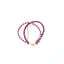 The San Ceng 3 Layered Garnet Gemstone Bracelet